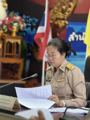 ประชุมเดือนสำนักงานการท่องเที่ยวและกีฬาจังหวัดหนองคาย ประจำเดือนพฤศจิกายน 2568 ครั้งที่ 10/ 2568