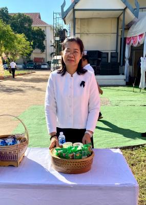 ร่วมทําบุญตักบาตร ถวายภัตตาหาร ในโครงการปฏิบัติวิปัสสนากัมมัฏฐาน ประจําปี 2568 ณ มหาวิทยาลัยมหาจุฬาลงกรณราชวิทยาลัย วิทยาเขตหนองคาย
